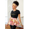 Peplum Top and Goddess Headwrap, , large