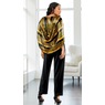 Sequin Cape Jumpsuit, , large