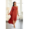 Tamisha One-Shoulder Dress, , large