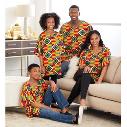 Family Holiday Caftan, , large