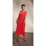 Shanola All-Over Fringed Pleated-Plisse Sheath Dress, , large
