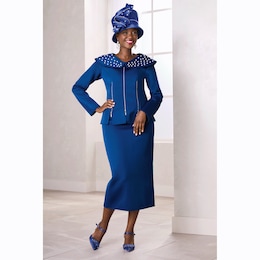 Lezah Skirt Suit, , large