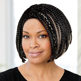 Kamara Lace-Front Braided Wig, , large
