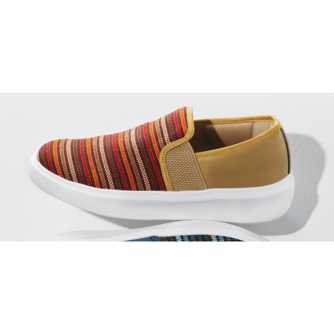 Striped Woven Slip-On, , large