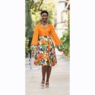 Lilada Bubble-Hem Dress, , large