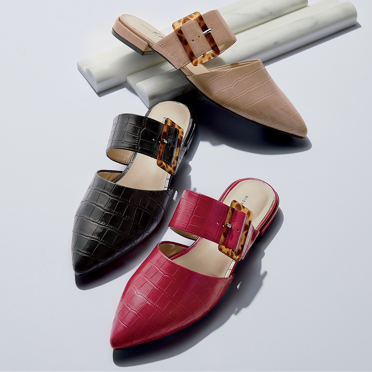 Buckle Strap Mule