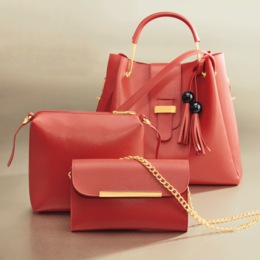 Cilia 3-Piece Satchel Set, , large