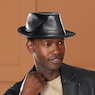 Leather Fedora, , large