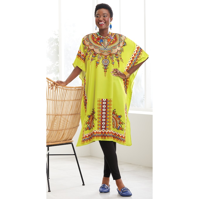 Naveah Short Caftan, , large