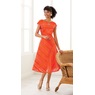 Tiffany Stripe Fit & Flare Dress, , large