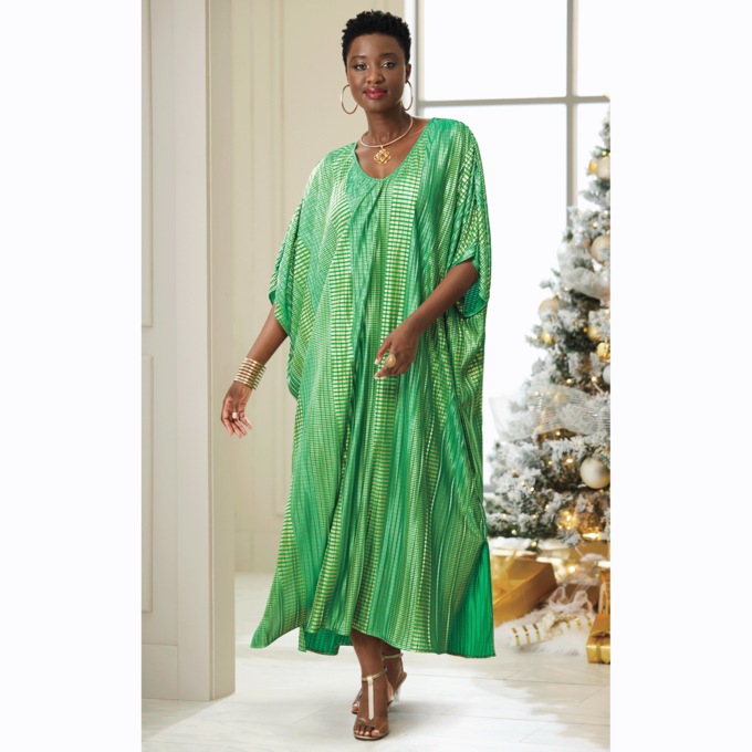 Gisele Caftan, Green Gold, large