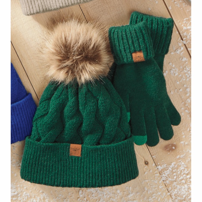 Britt's Knits Mainstay Hat and Tech Glove Set, , large