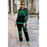 Vada Soft Velour Active Set for Women with Zippered Jacket and Jogger Pant, , large