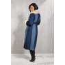 Livia Denim Trench with Removable Faux-Fur Collar and Cuffs, Blue, large