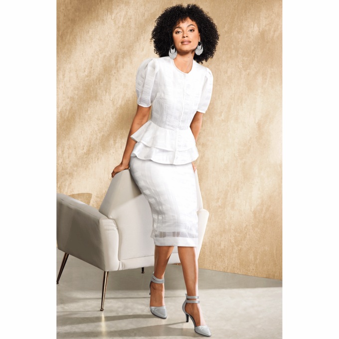 Nemata Seersucker Jacket Dress, , large