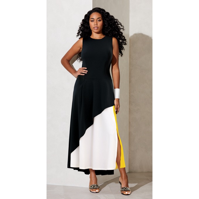 Jackie Colorblock Dress, , large