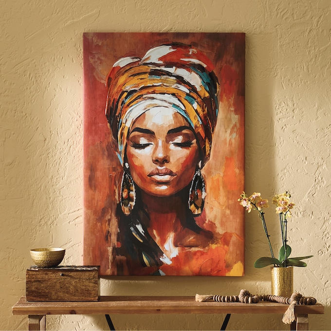 Colorful Woman Wall Art, , large