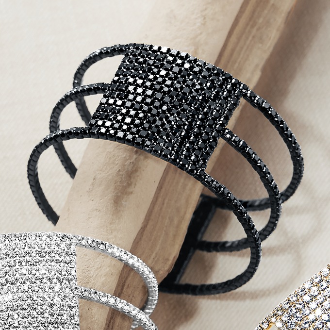 Crystal Pav&eacute; Cuff, , large