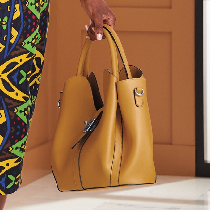 Kiara Structured Satchel, , large