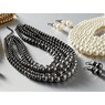 Multi-Strand Bead Necklace and Earring Set, , large