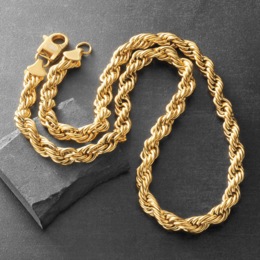 Majesty Men&#39;s Bold Rope Chain Necklace, , large
