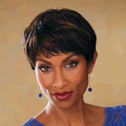 Vivica Fox Carita Wig, Off Black Copper Blonde, large