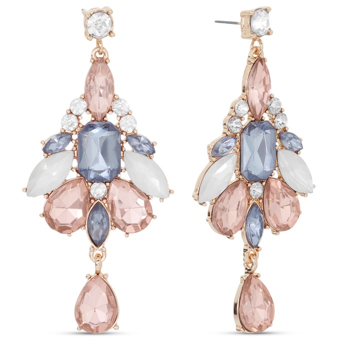 Vintage-Style Crystal Earrings, , large
