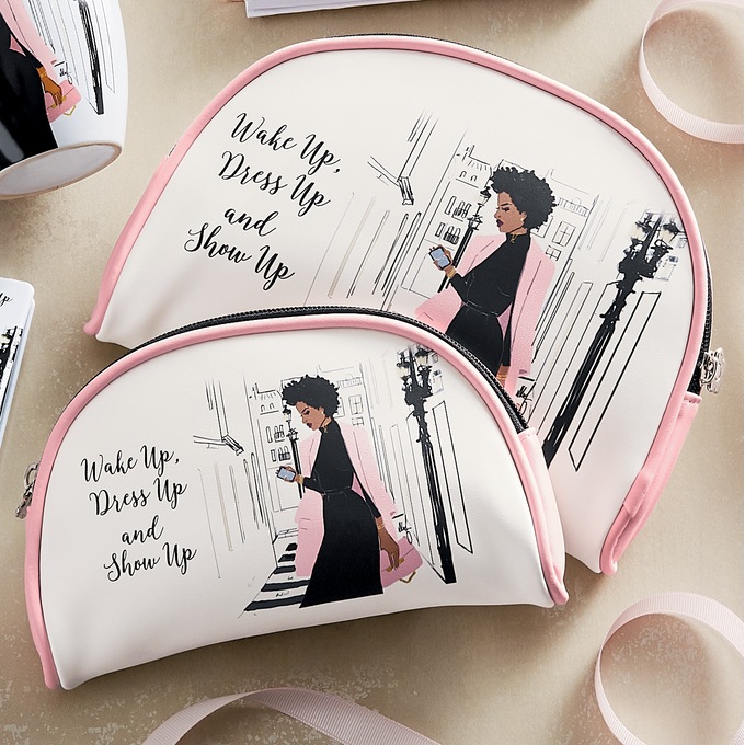 Show Up Cosmetic Bag Set, , large