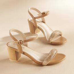 Classique Embellished Ankle Strap, , large