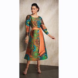 Gracielia A-Line Dress, , large