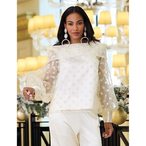 Zelda Dot Blouse, , large