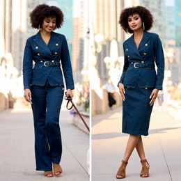 Eira Denim Separates, , large
