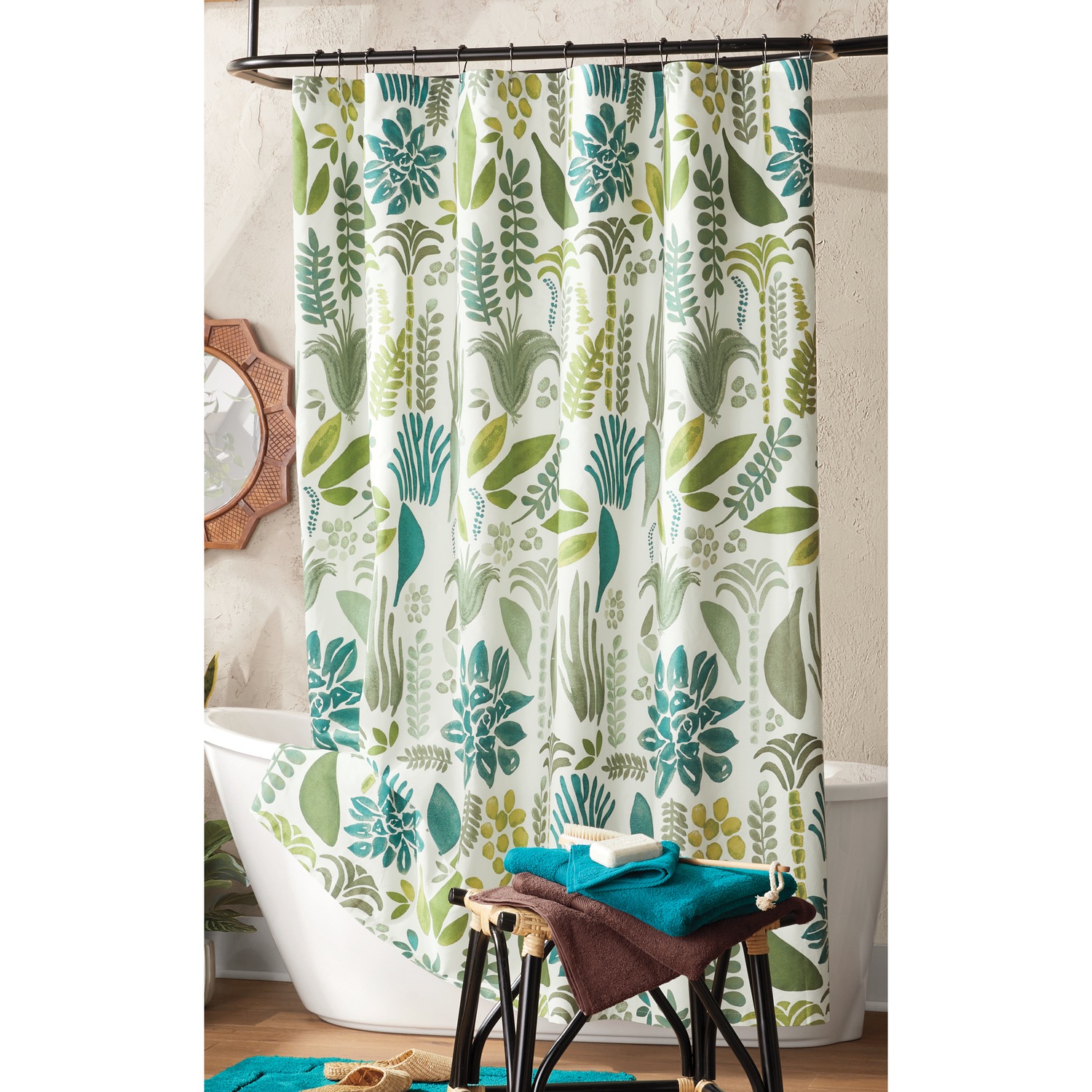 Justina Blakeney Jardin Shower Curtain ASHRO