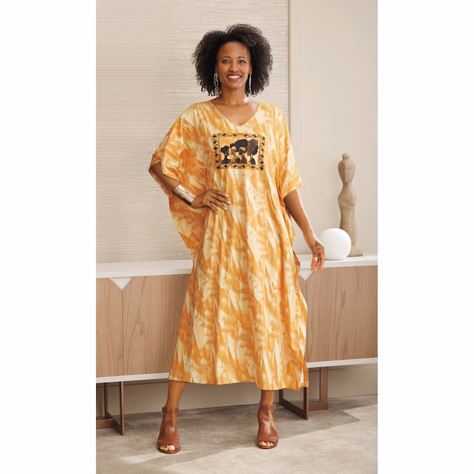 Imani Knit Caftan, , large