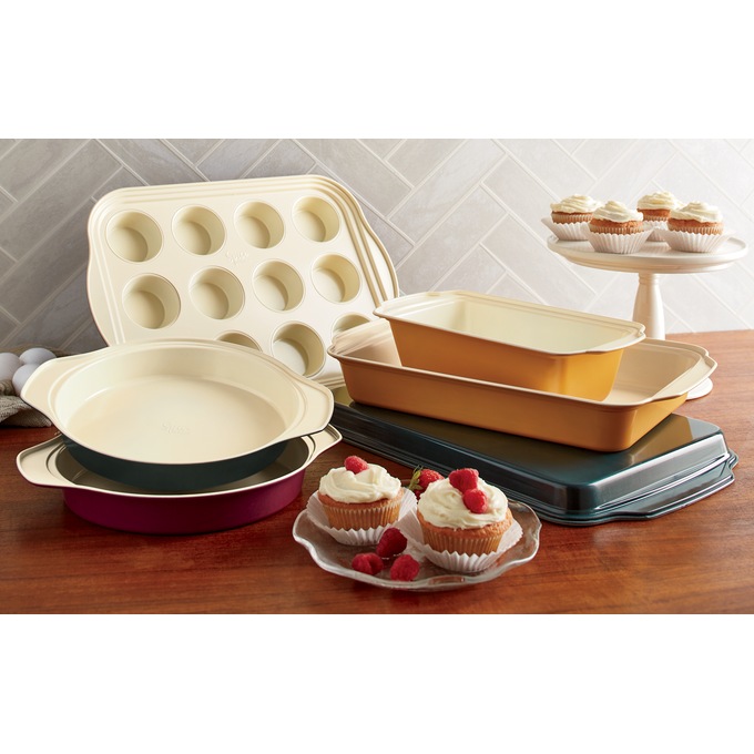 Tia Mowry 6-Piece Bakeware Set, , large