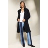 Finn Fringe Cardigan Sweater for Women with Open Front and Pockets, , large