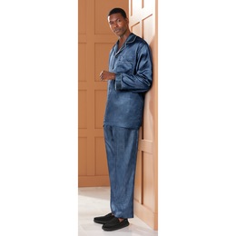 Steve Harvey Satin PJ Set, , large