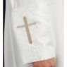 Men's Cross Button-Down Choir Robe with Embroidered Crosses, , large
