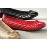 Quilted Bow Ballet Flat, , large