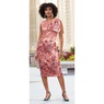 Dramatic Bow Sheath Dress, , large