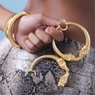 Sister Love Ram Rams Extra-Large Hoops, , large