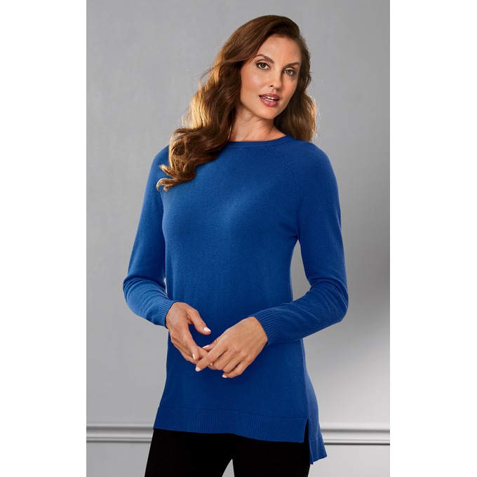 Cashmere-Blend Sweater, , large