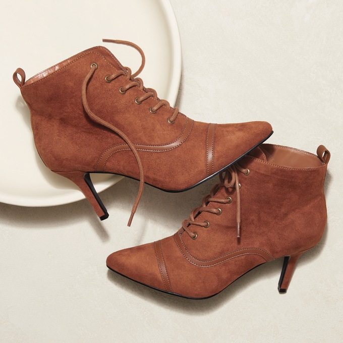 Lace-Up Bootie, , large