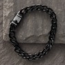 Majesty Black Curb Ion Bracelet, , large