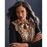 Faux-Stone Teardrop Necklace and Earring Set, , large