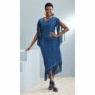 Jayce Fringe Denim Dress, , large