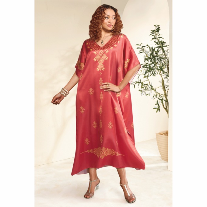 Venus Long Caftan, , large