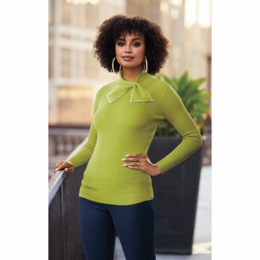 Betsy Bow Sweater, , large