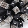 Embellished Satin Flower Turban, , large