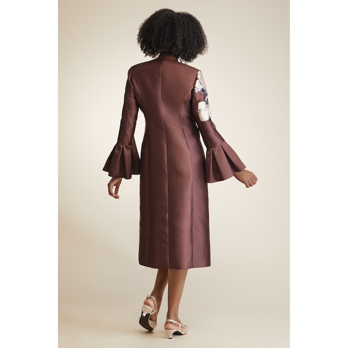 Sheleana Placed Print Jacket Dress, , large